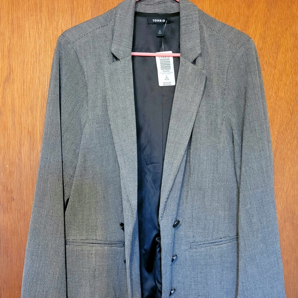 Torrid Double Breasted Blazer Size 2